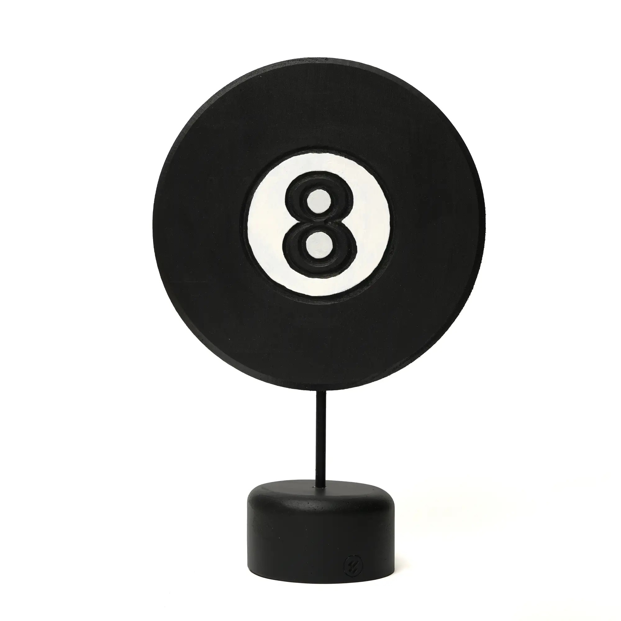 Black 8 Decorative Object