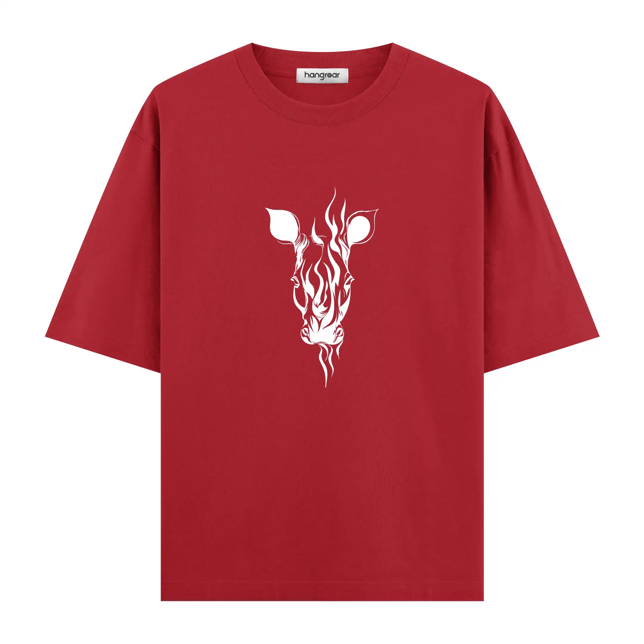 Inferno Zebra - Oversize Tişört