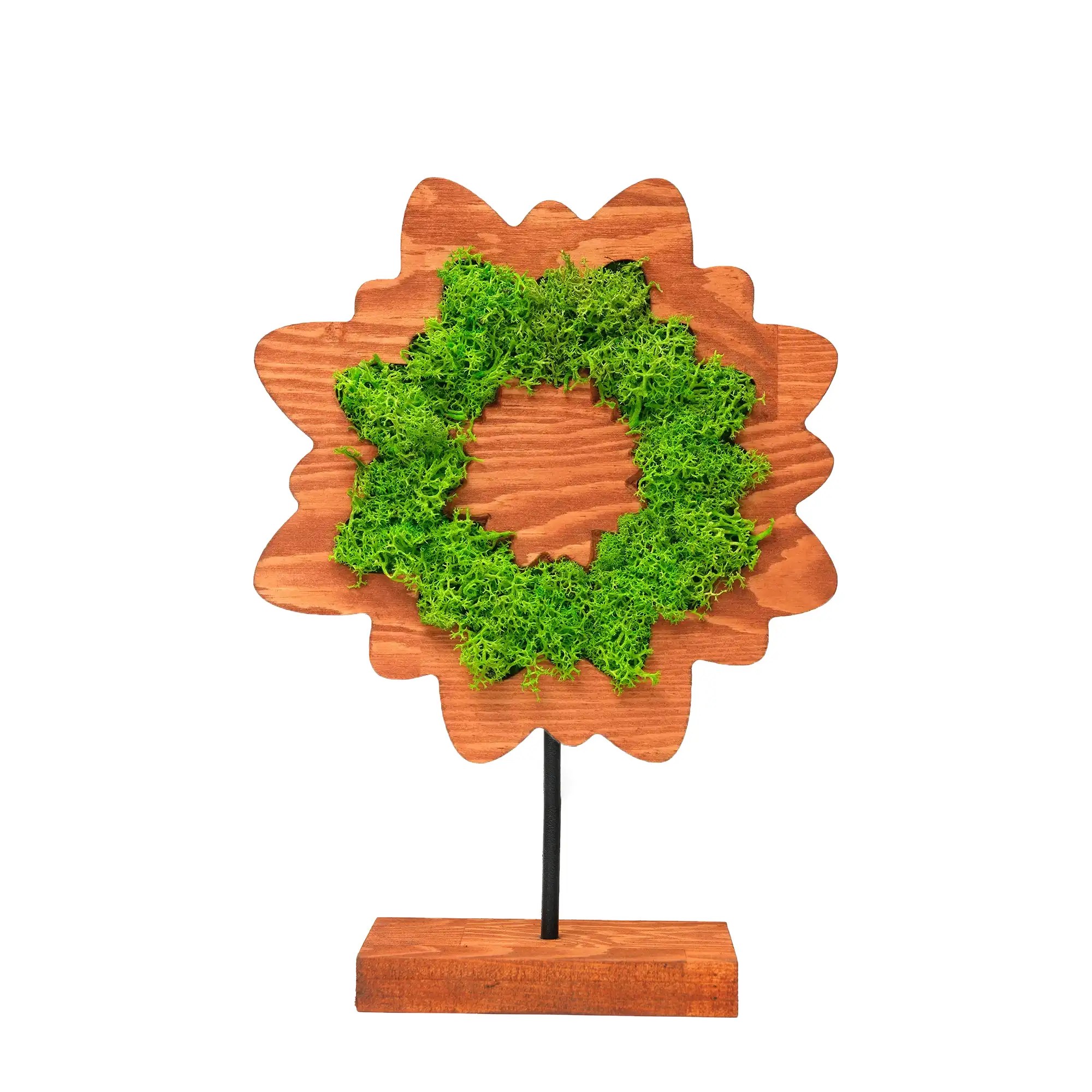 Mossy Flower Decorative Object