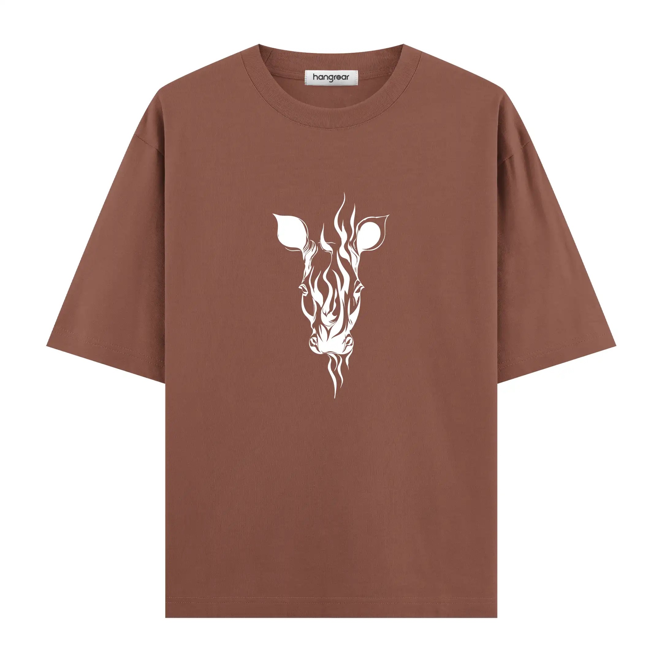 Inferno Zebra - Oversize Tişört