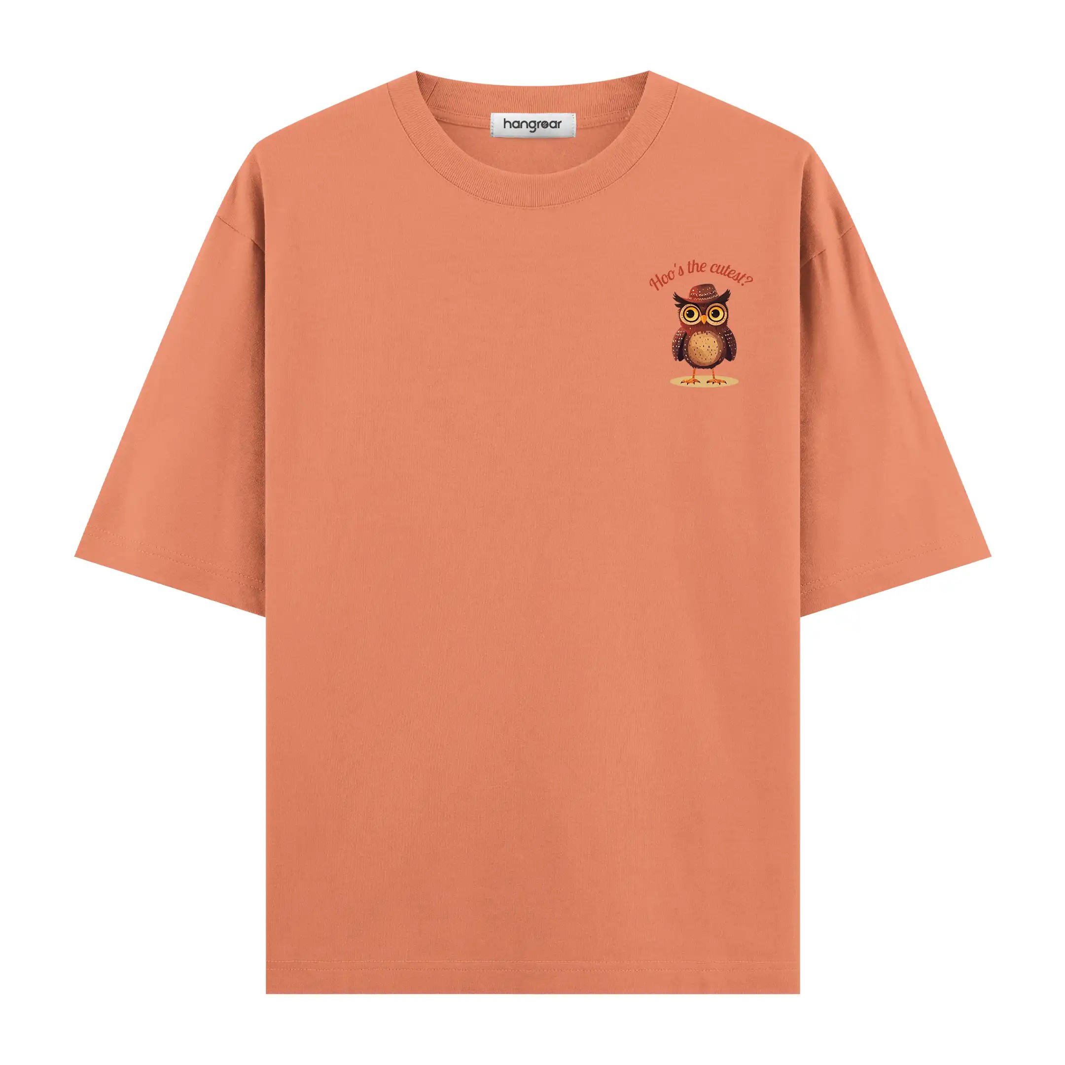 Cute Owl series no. 01 - Oversize Tişört