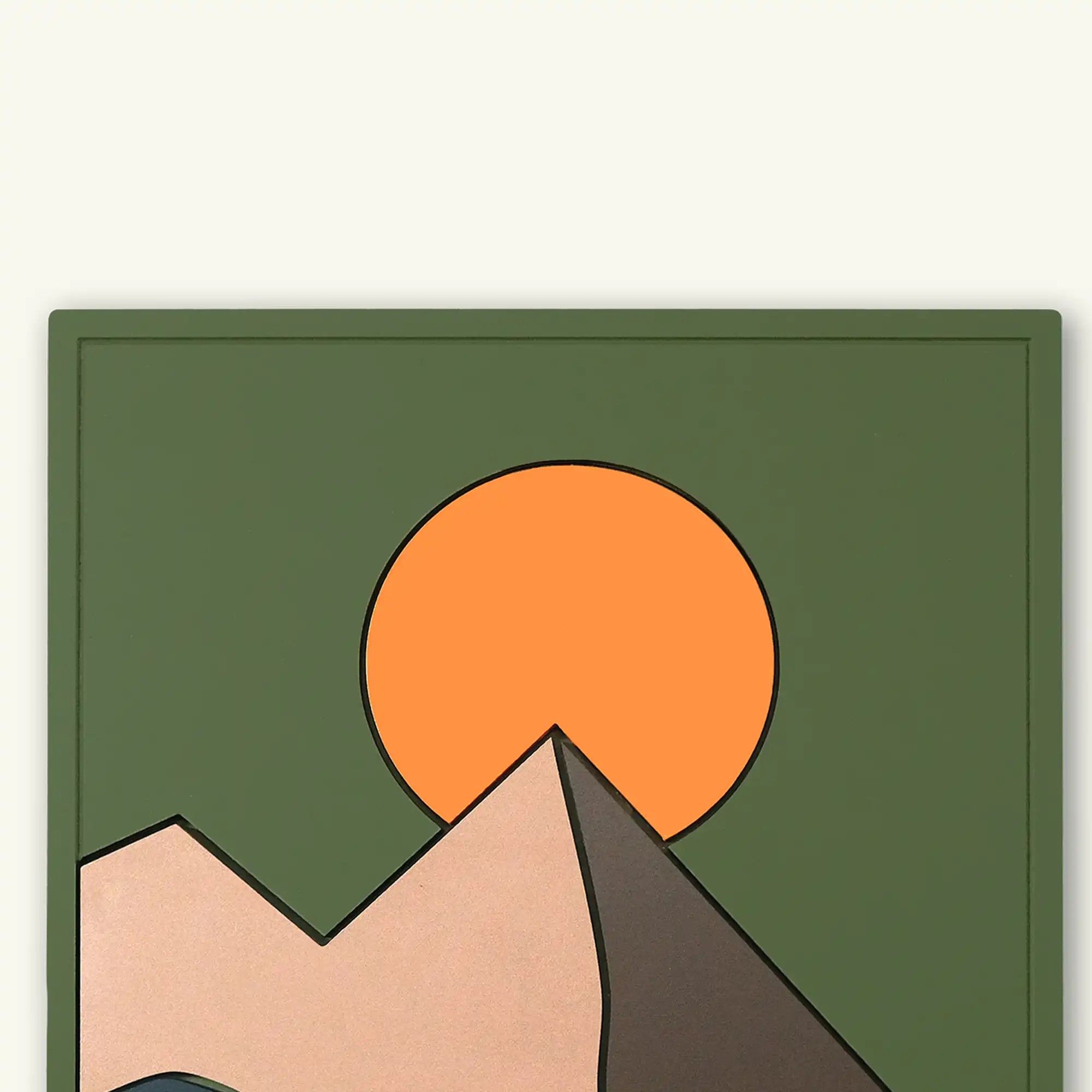 Abstract Mountain One