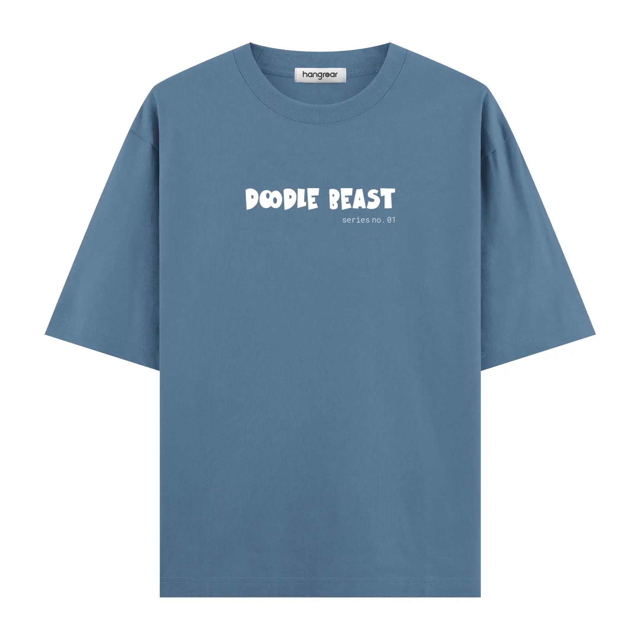Doodle Beast series no. 01 - Oversize Tişört