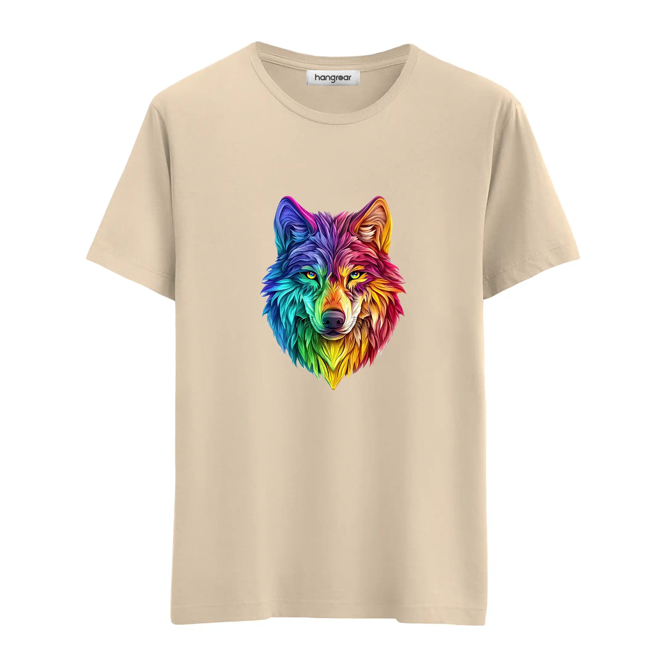 Colorborn Wolf - Regular Tişört