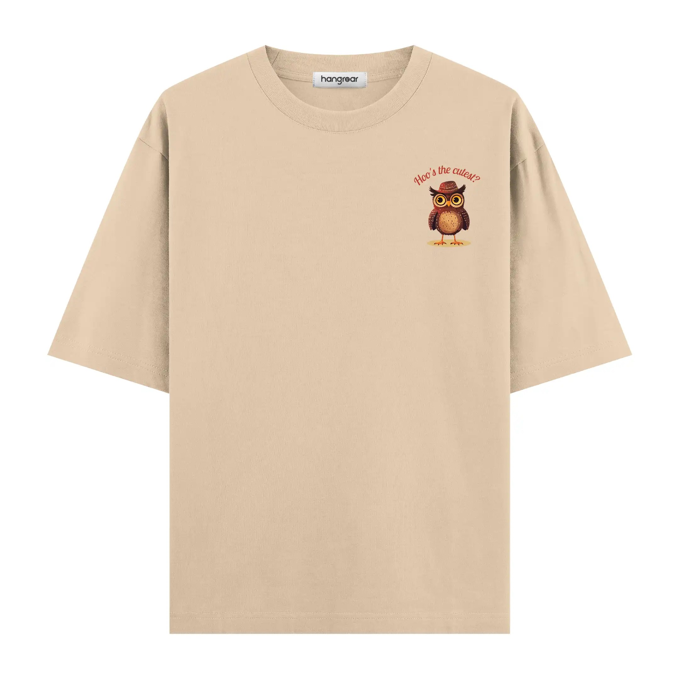 Cute Owl series no. 01 - Oversize Tişört