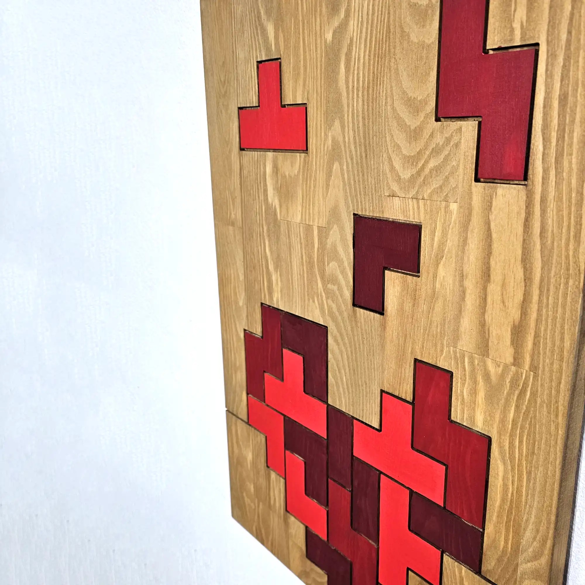 Tetris Heart Wall Art