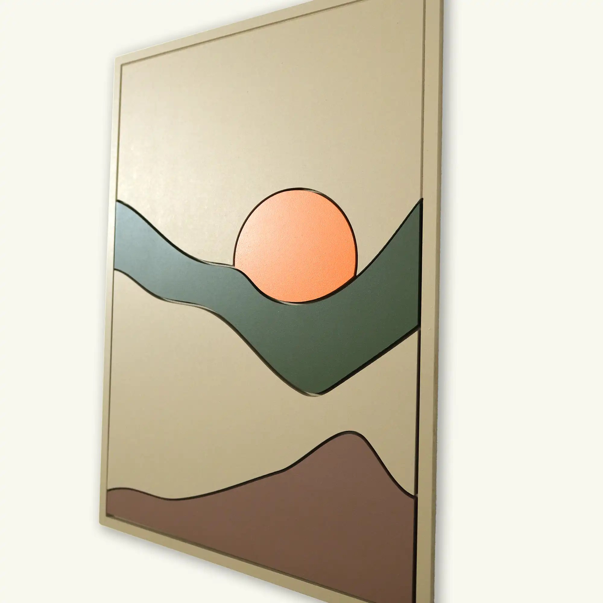 Abstract Mountain Set (set of 3)