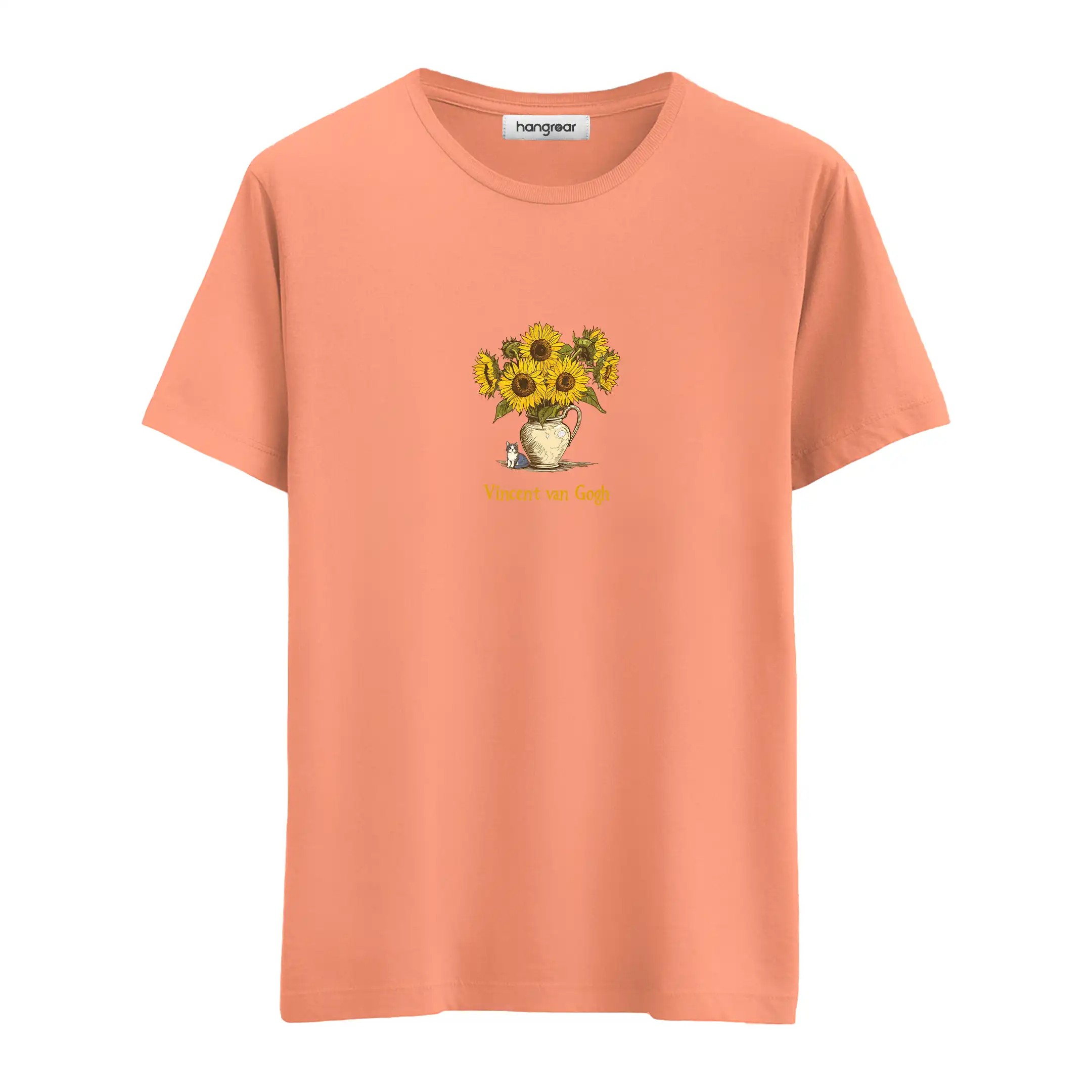 Van Gogh Sunflowers - Regular Tişört
