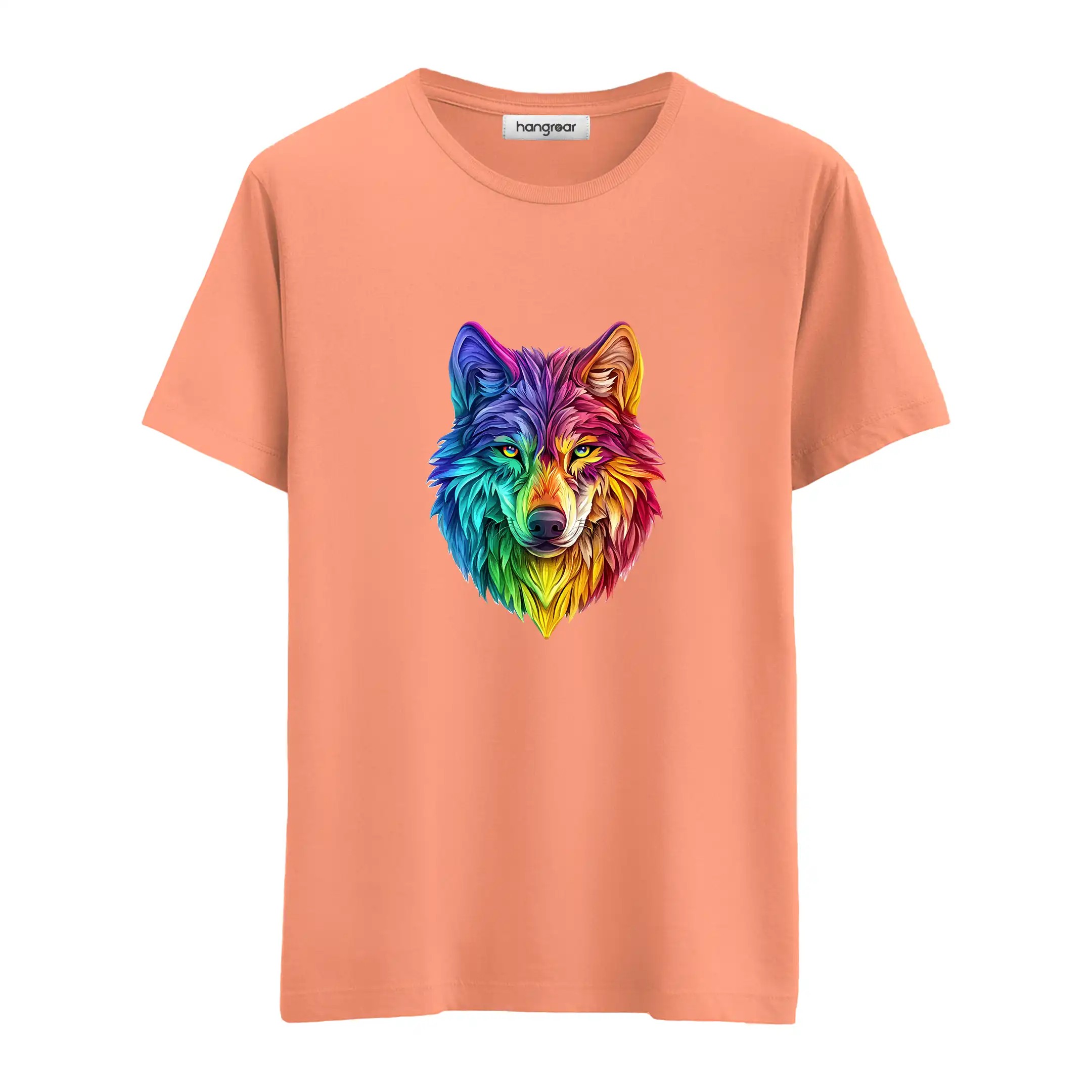 Colorborn Wolf - Regular Tişört