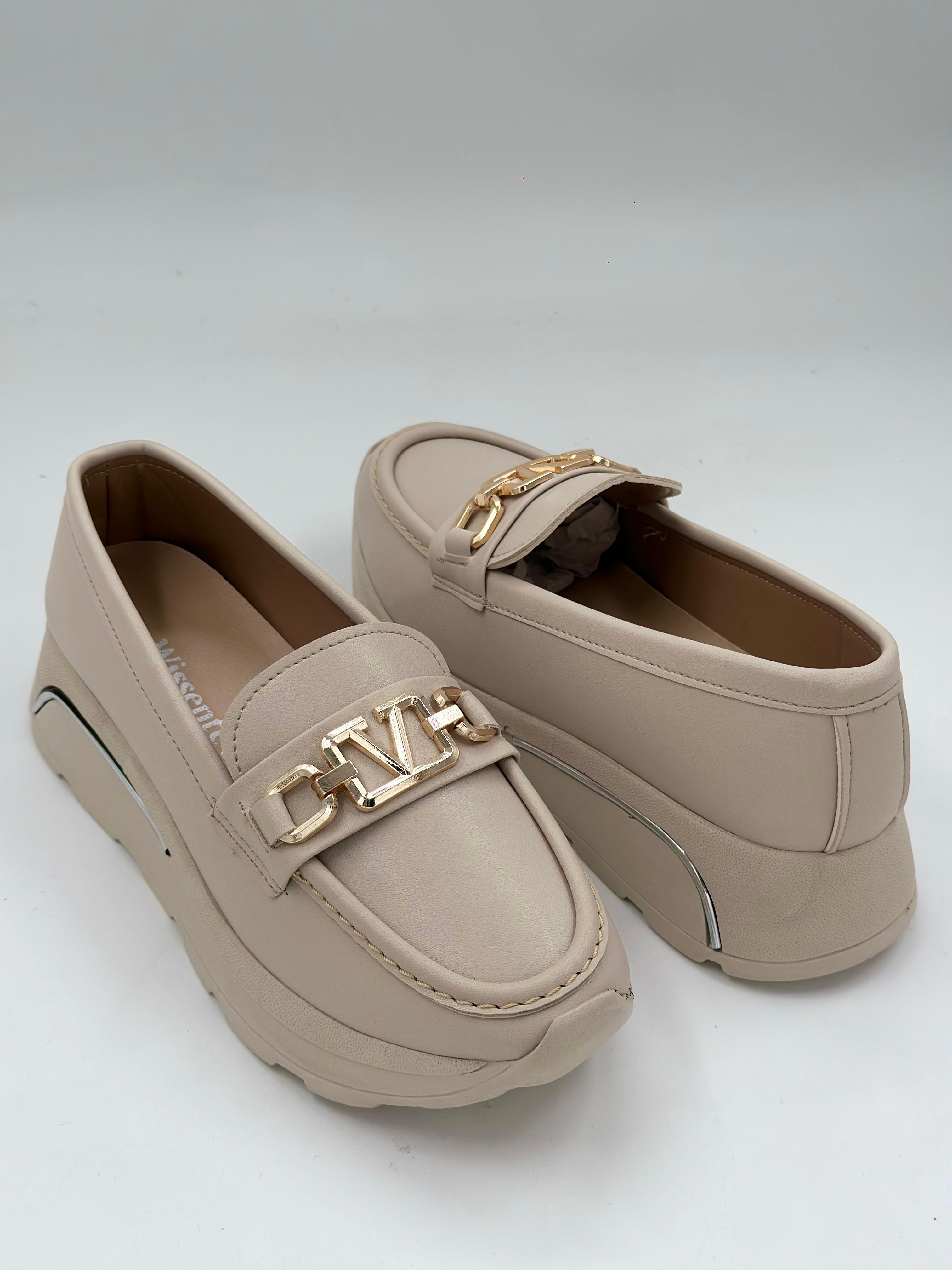 KALIN TABANLI LOAFER AYAKKABI KOD 1704