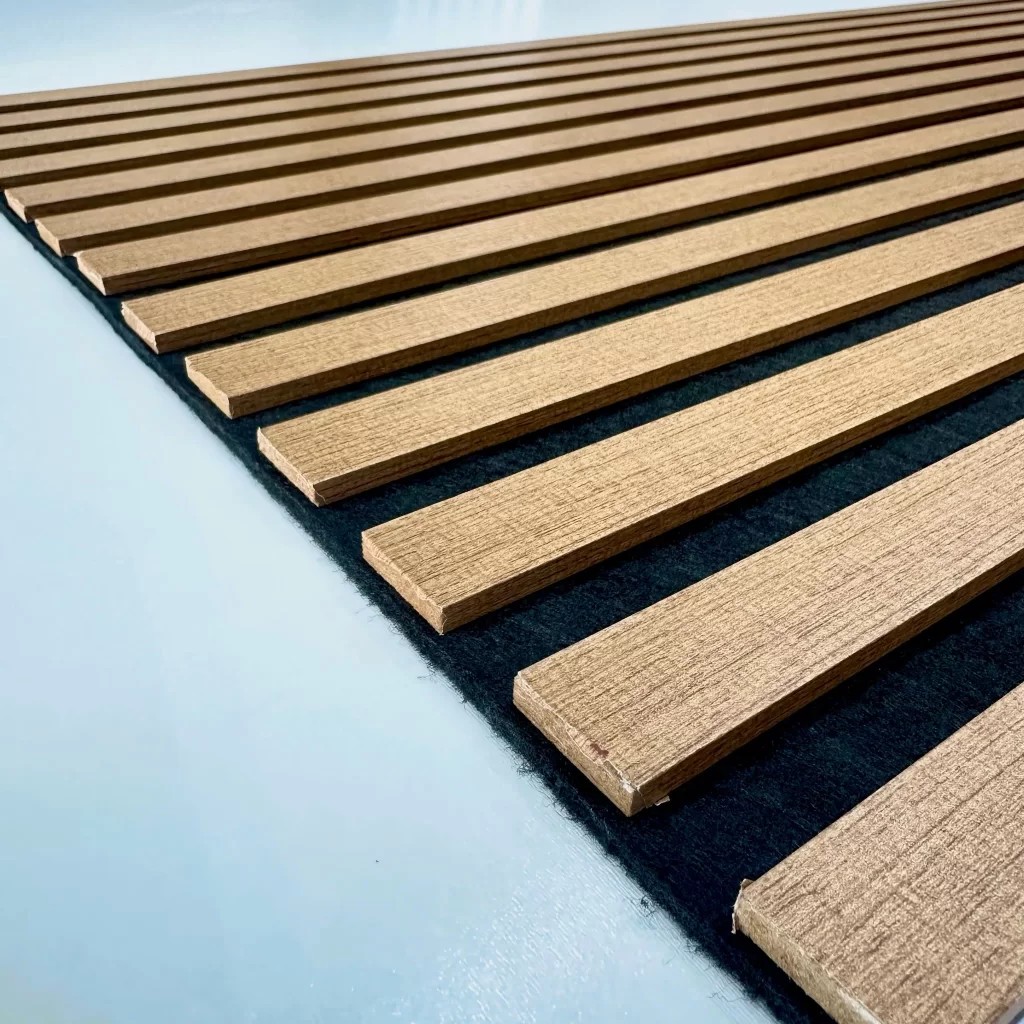 Teak Slim Duvar Kaplama Paneli 60cmx280cm