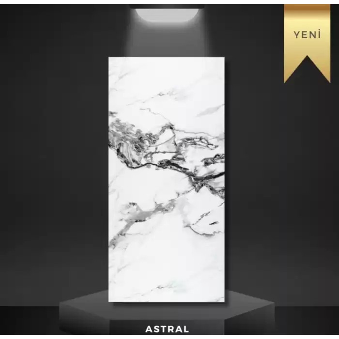 Astral Mermer Desenli Pvc Duvar Paneli 122x244 cm