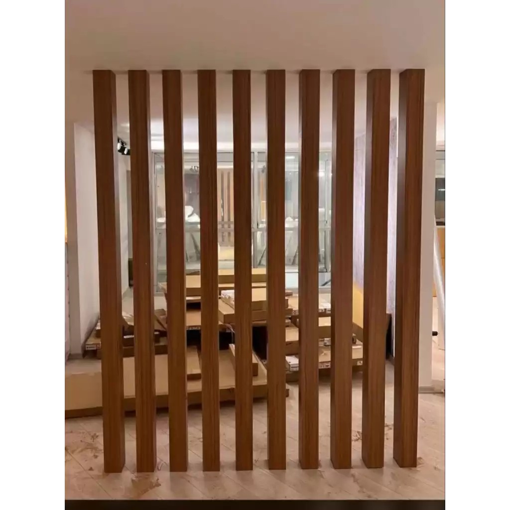 Teak Seperatör Bölme Profili 10cmx10cmx280cm