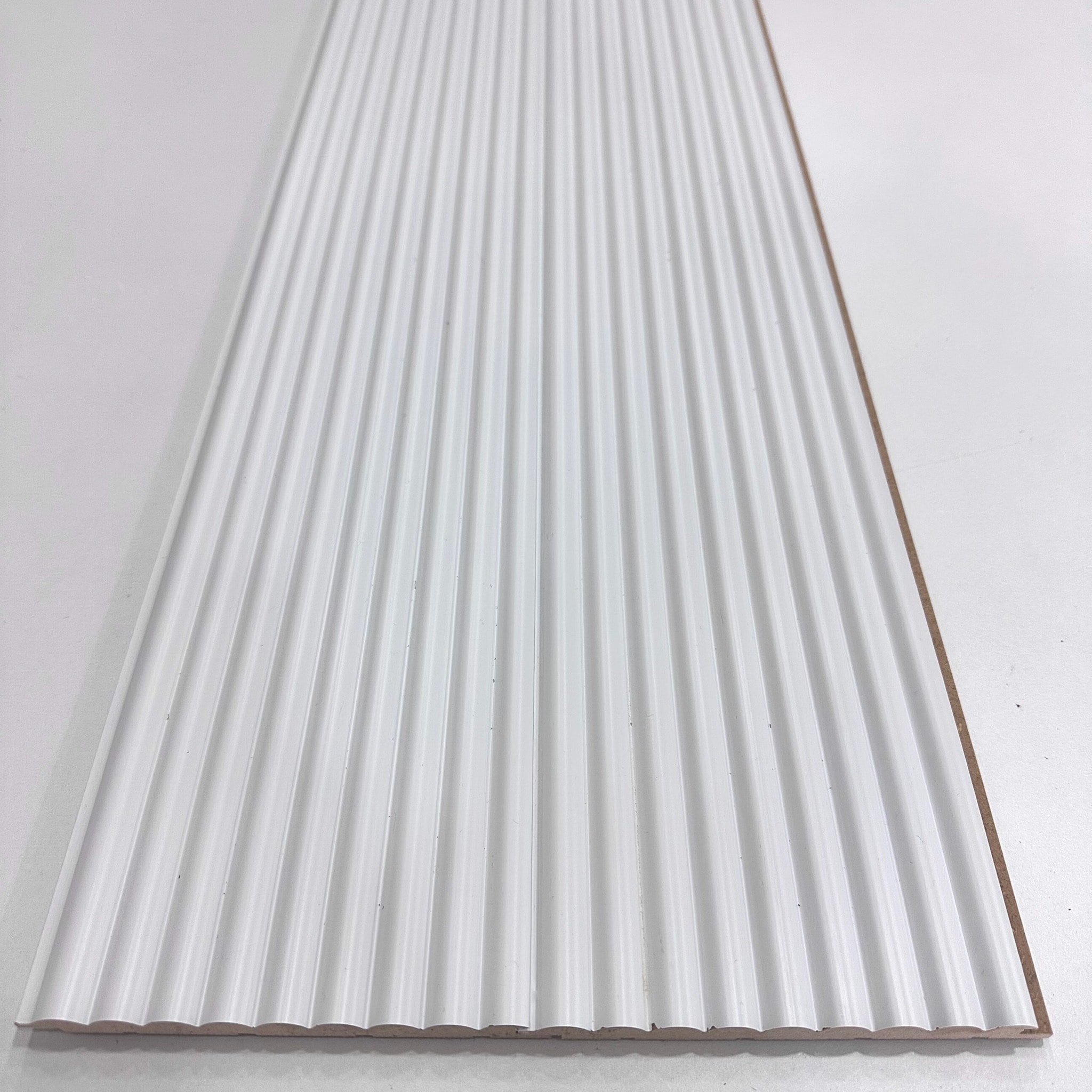 Wave 15 cm Beyaz Mdf Duvar Paneli 