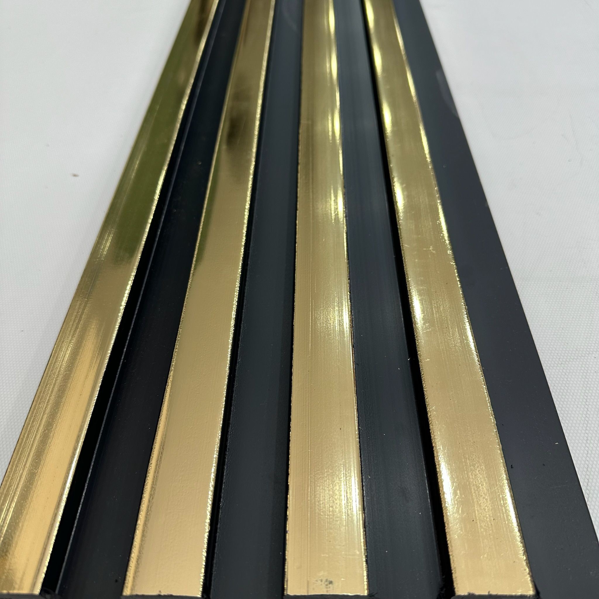 GOLD BLACK POLİMER DUVAR LAMBRİ KAPLAMA PANELİ