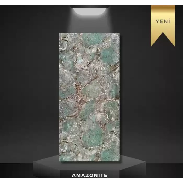 Amazonite  Mermer Desenli Pvc Duvar Paneli 122x244 cm