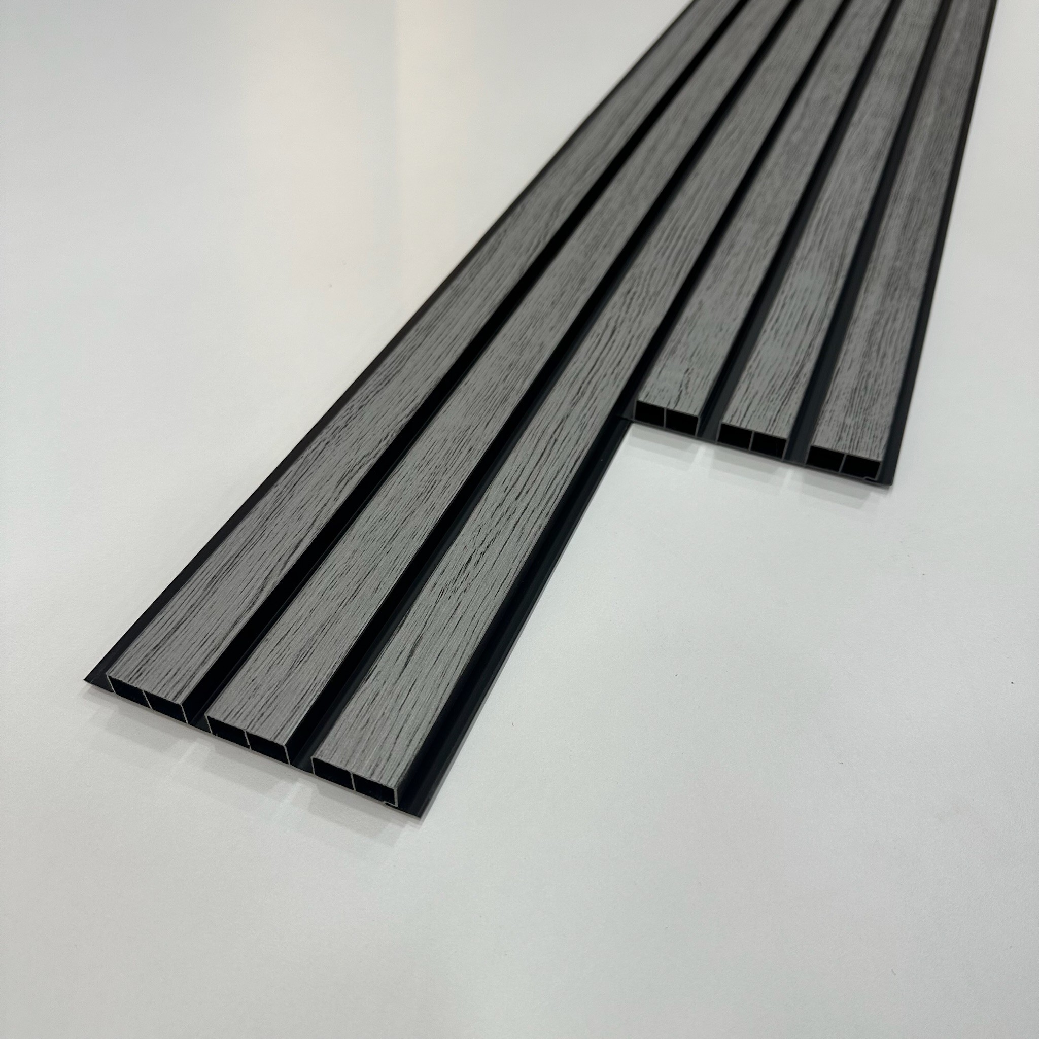 12X280 CM PVC ÇAM DUVAR VE TAVAN LAMBRİ  - 12X280 CM A.GRİ PVC DUVAR VE TAVAN LAMBRİ PANEL