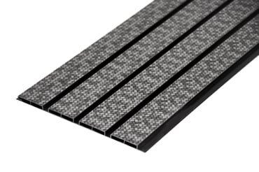 GRİ HASIR 01  PVC DUVAR LAMBRİ PANEL 