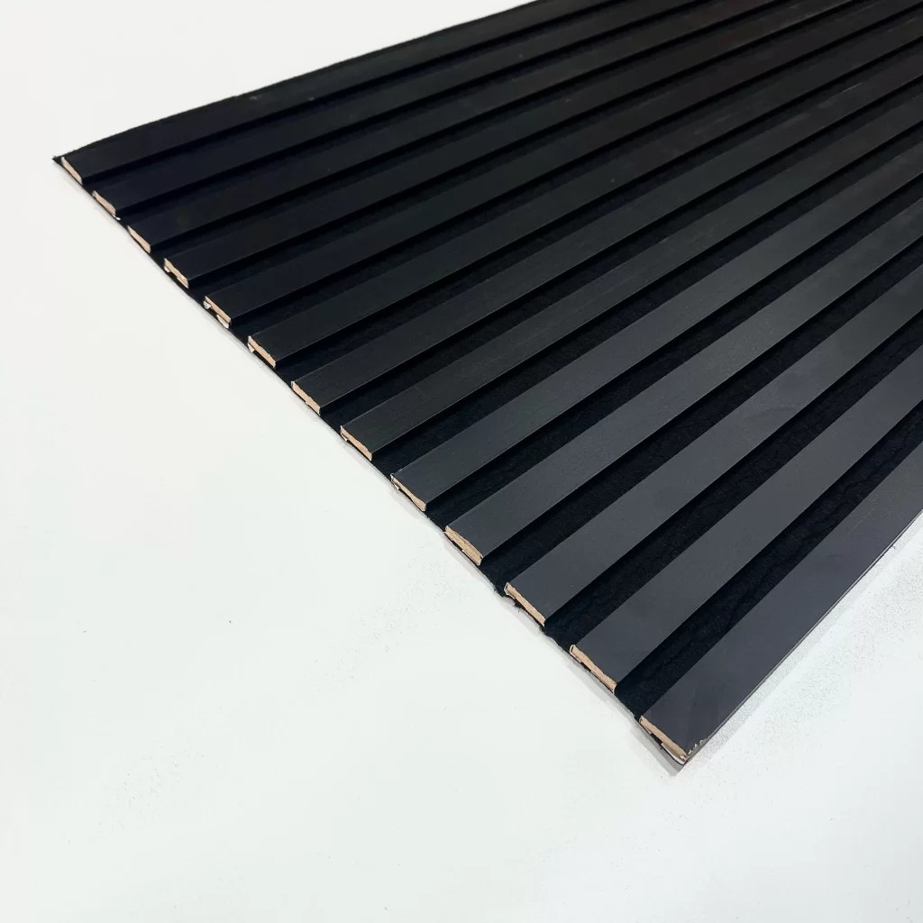 Siyah Slim Duvar Kaplama Paneli 60cmx280cm