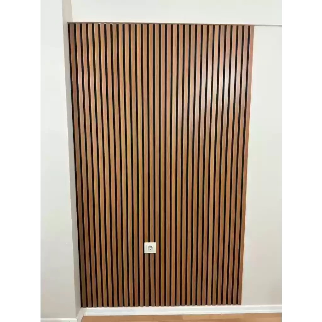 Teak Keçeli Slim Panel