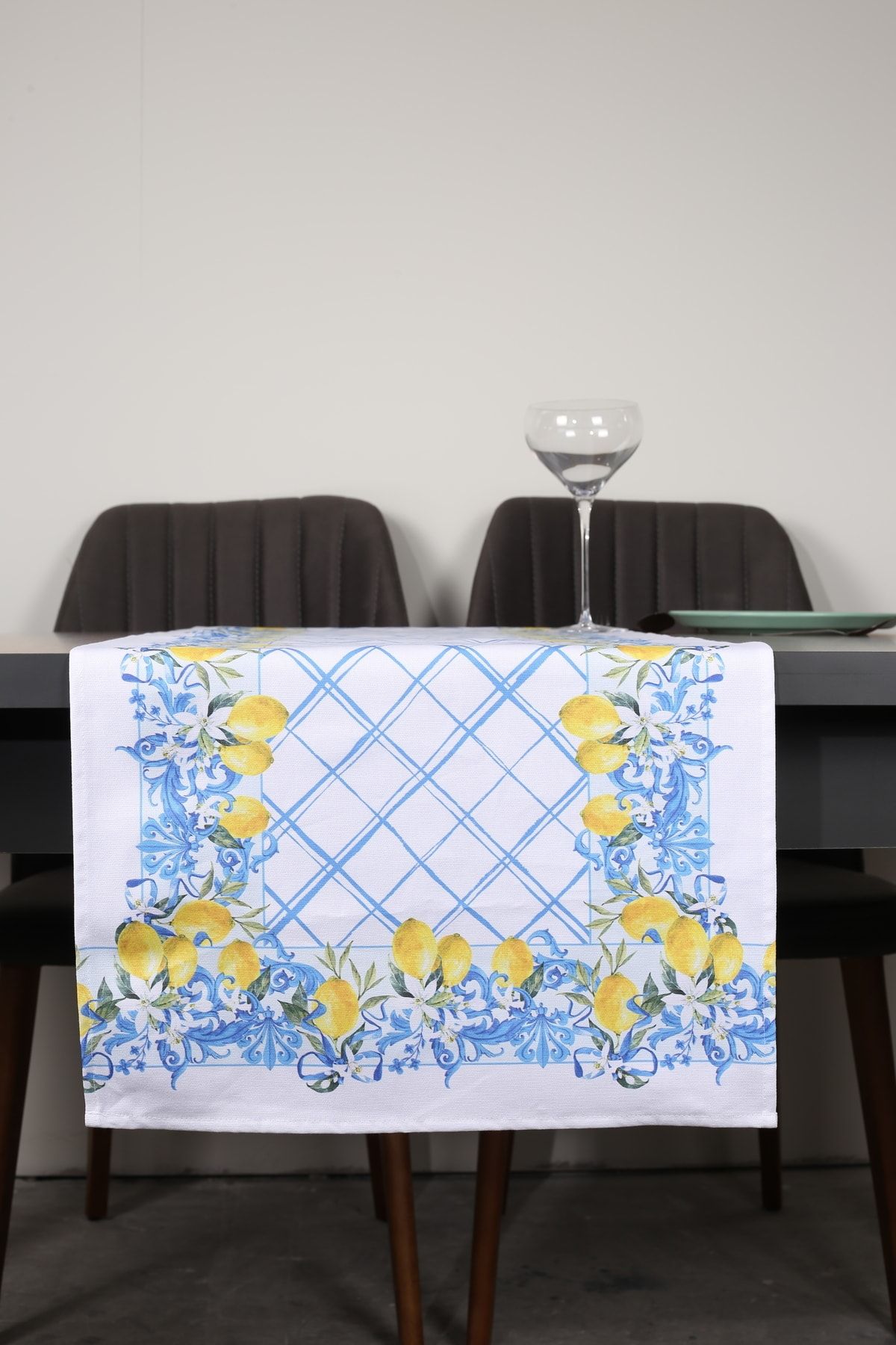 Dijital Baskılı Runner 45x145 Cm - desenli 8