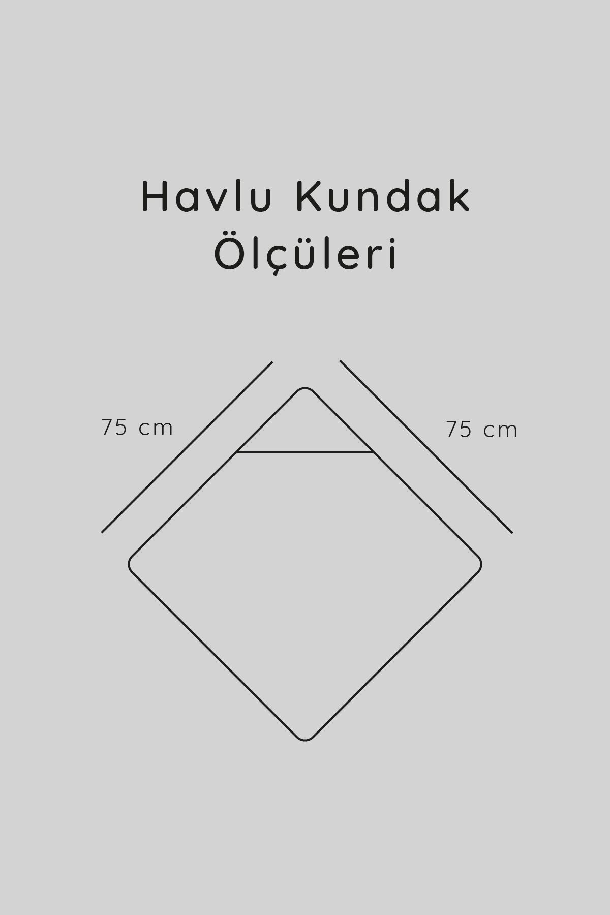 %100 Pamuk Bebek Havlu Kundak Banyo Havlusu - Ztkundak