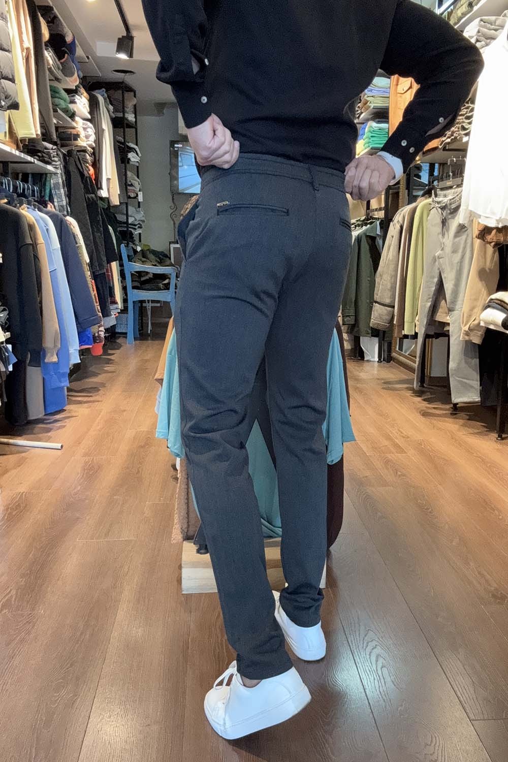 Anratsit Slim Fit Kışlık Jogger Kumaş Pantolon DJP-PNT-ANT