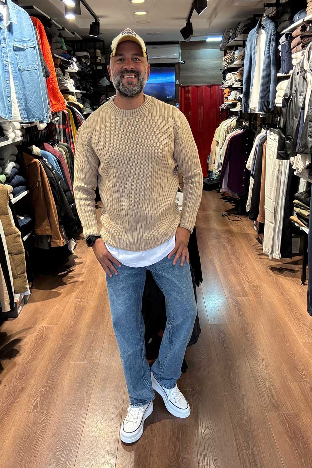 Erkek Baggy Model Denım Pantalon PNT1382