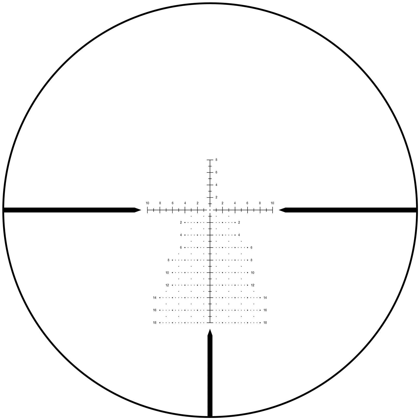 Spina Wolfchase 6-24x50 FFP MRAD (SCFF-2320) Rifle Scope