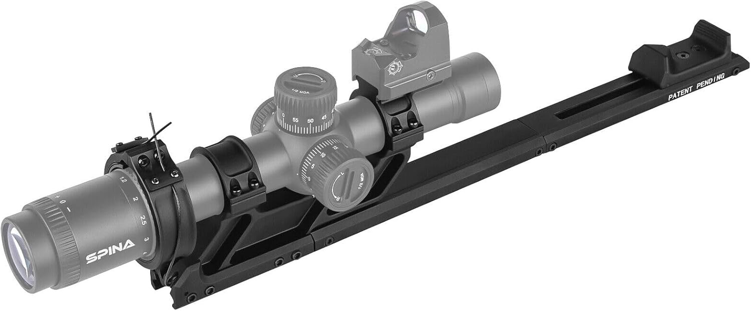 Tüfek Dürbünü Çabuk Zoom Sistemi, 34mm Scope Switch Zoom, 4 Farklı Bağlantı (51mm 42mm 44mm 45mm) 300g 