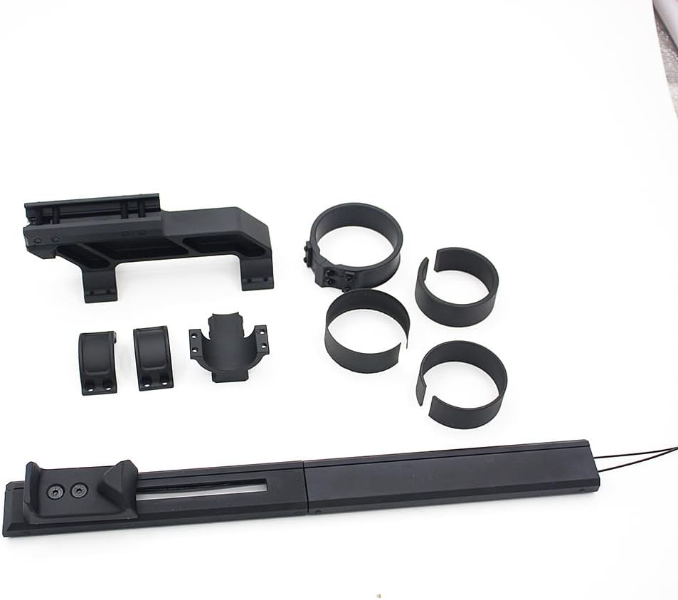 Tüfek Dürbünü Çabuk Zoom Sistemi, 34mm Scope Switch Zoom, 4 Farklı Bağlantı (51mm 42mm 44mm 45mm) 300g 