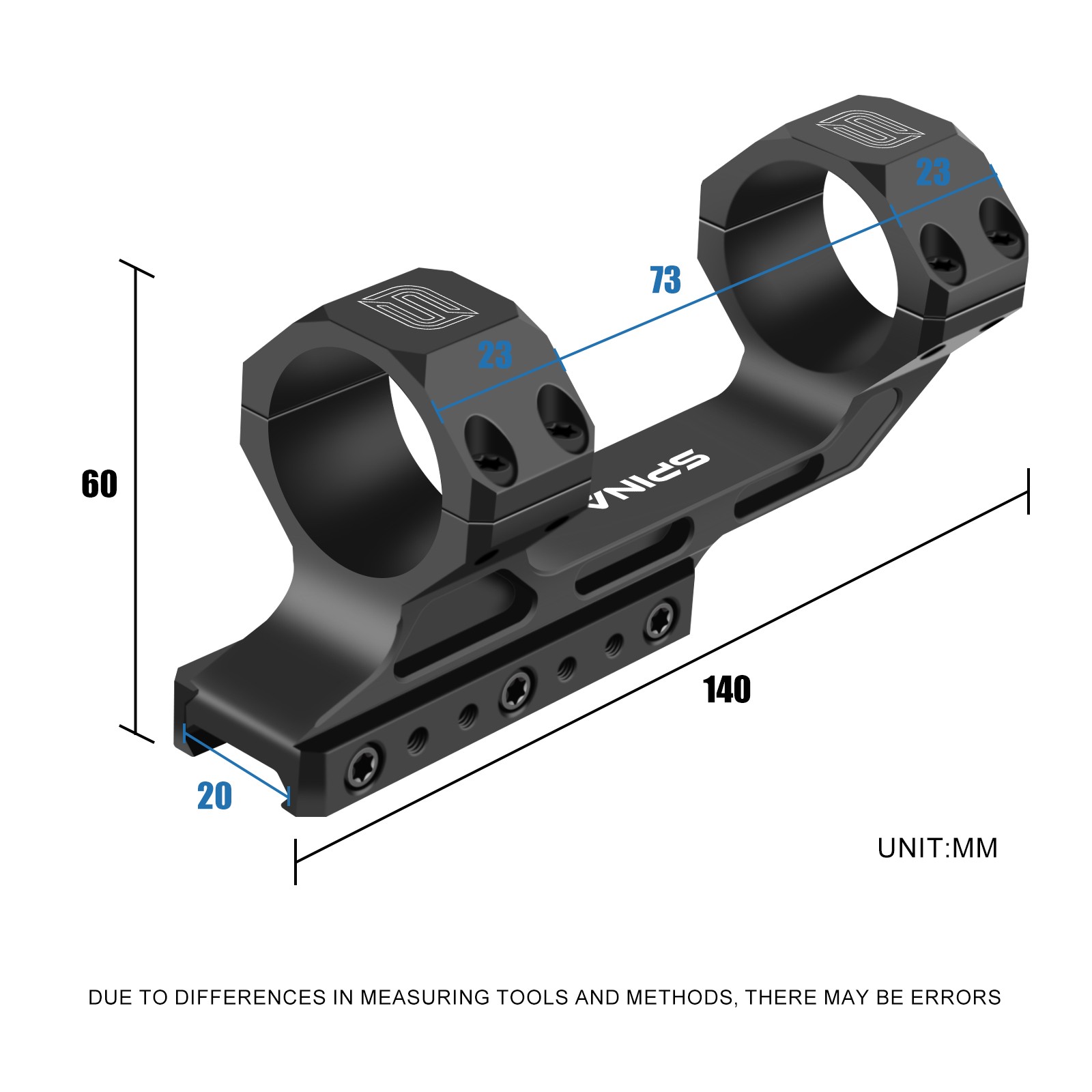 Cantilever Bağlantı Aparatı 25.4MM/30MM/34MM