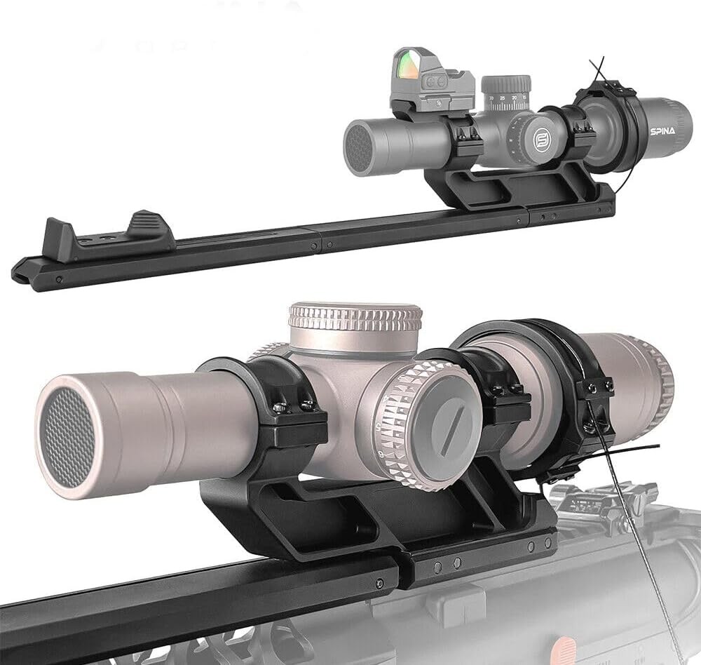 Tüfek Dürbünü Çabuk Zoom Sistemi, 34mm Scope Switch Zoom, 4 Farklı Bağlantı (51mm 42mm 44mm 45mm) 300g 