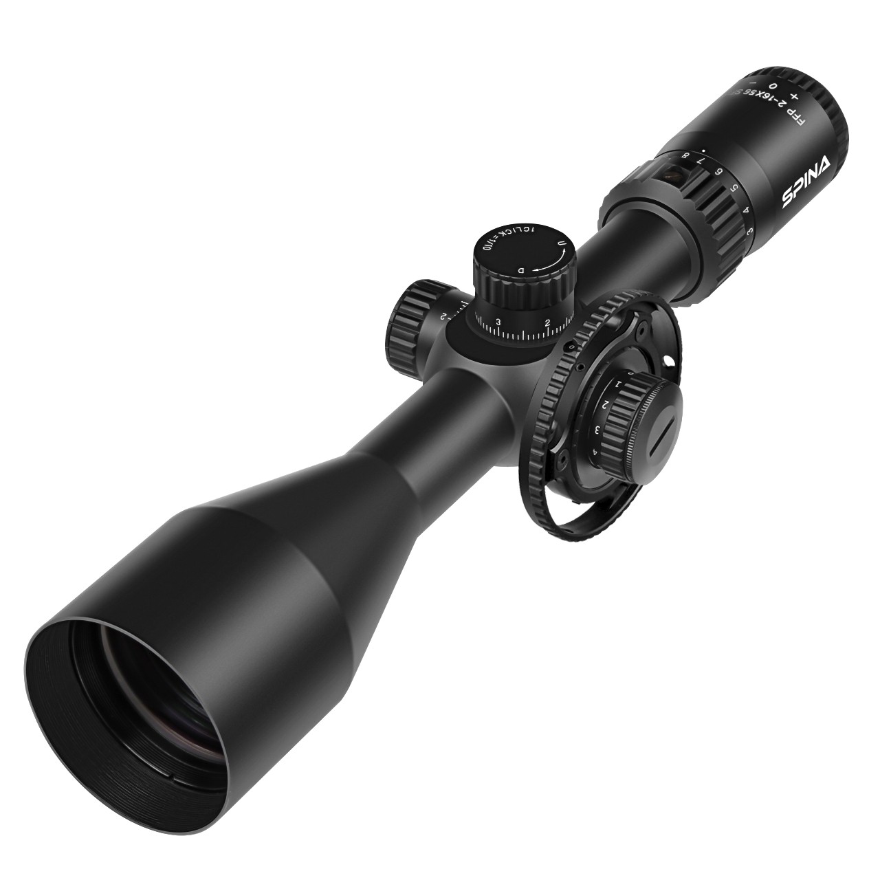 Spina Falconpoint 2-16×56 FFP (SCFF-2316) Rifle Scope