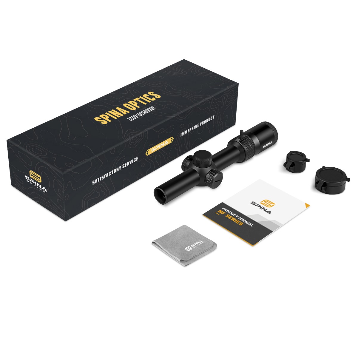 Spina Novaforce 1-8x24 FFP LPVO (SCFF-2310) Rifle Scope