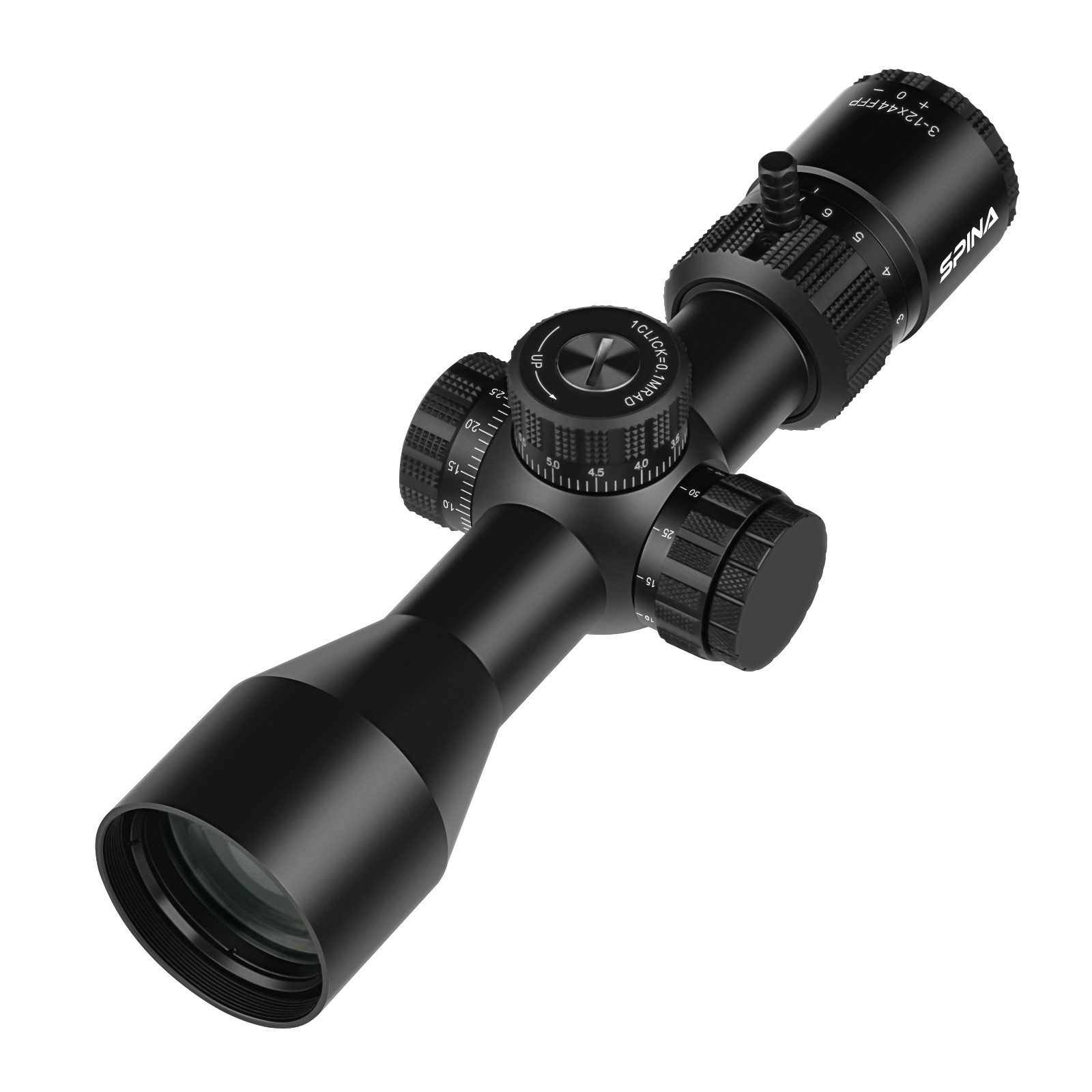 SPINA OPTICS Riptide 3-12x44 FFP MRAD (SCFF-2330) Dürbün (Airsoft - Airgun)