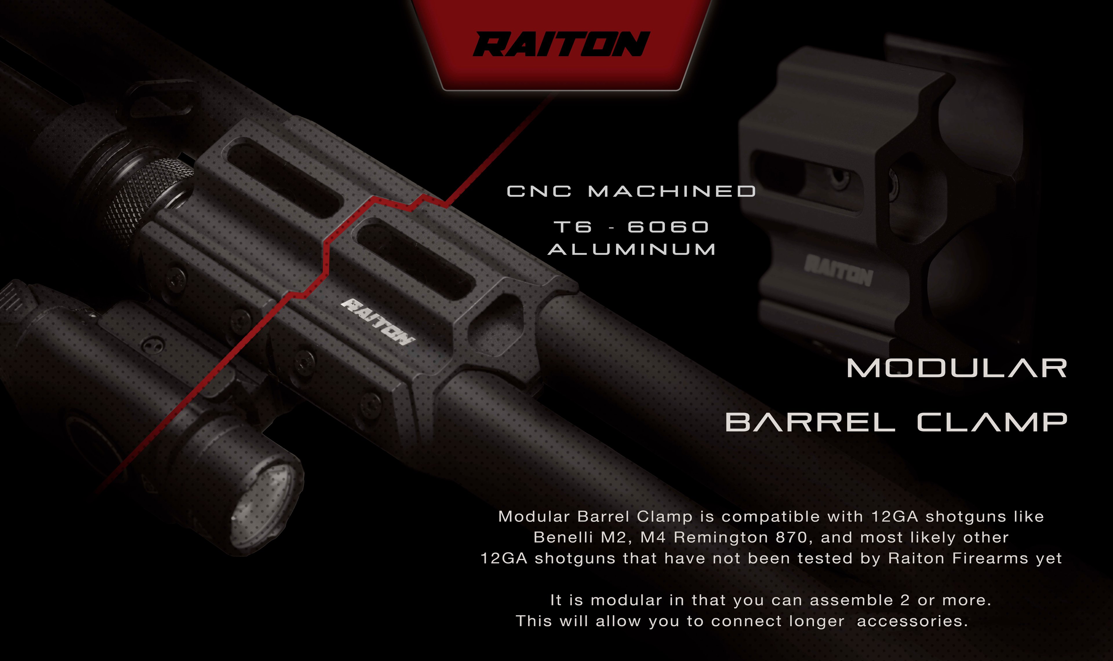 Raiton Modular Barrel Clamp