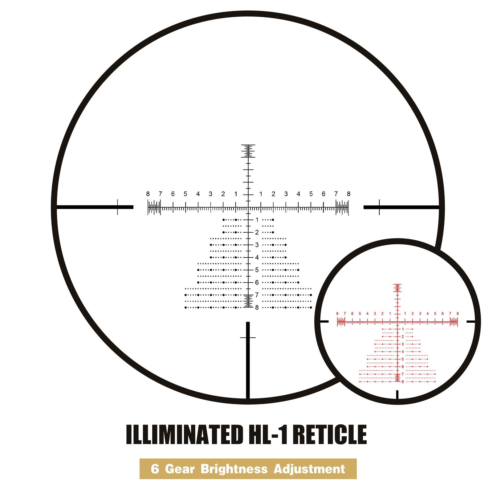 Spina Helllancer 5-20x50 FFP (SCFF-2334) Zero-Stop Rifle Scope