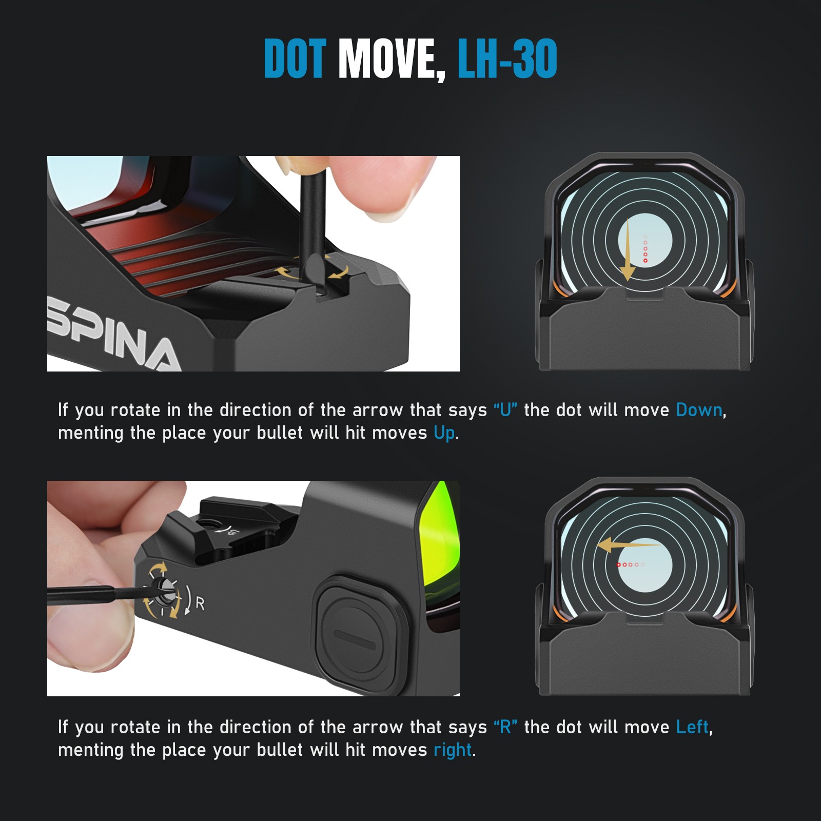 Spina Lonehawk-30 (RD092) RMSc Reddot