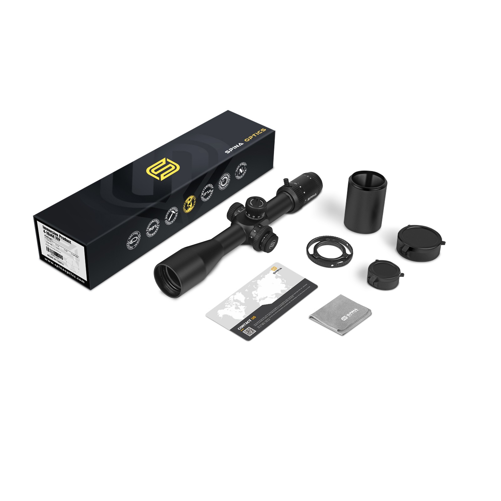 Spina Wolfchase 4-16x44 E FFP (SCFF-2303) Scope