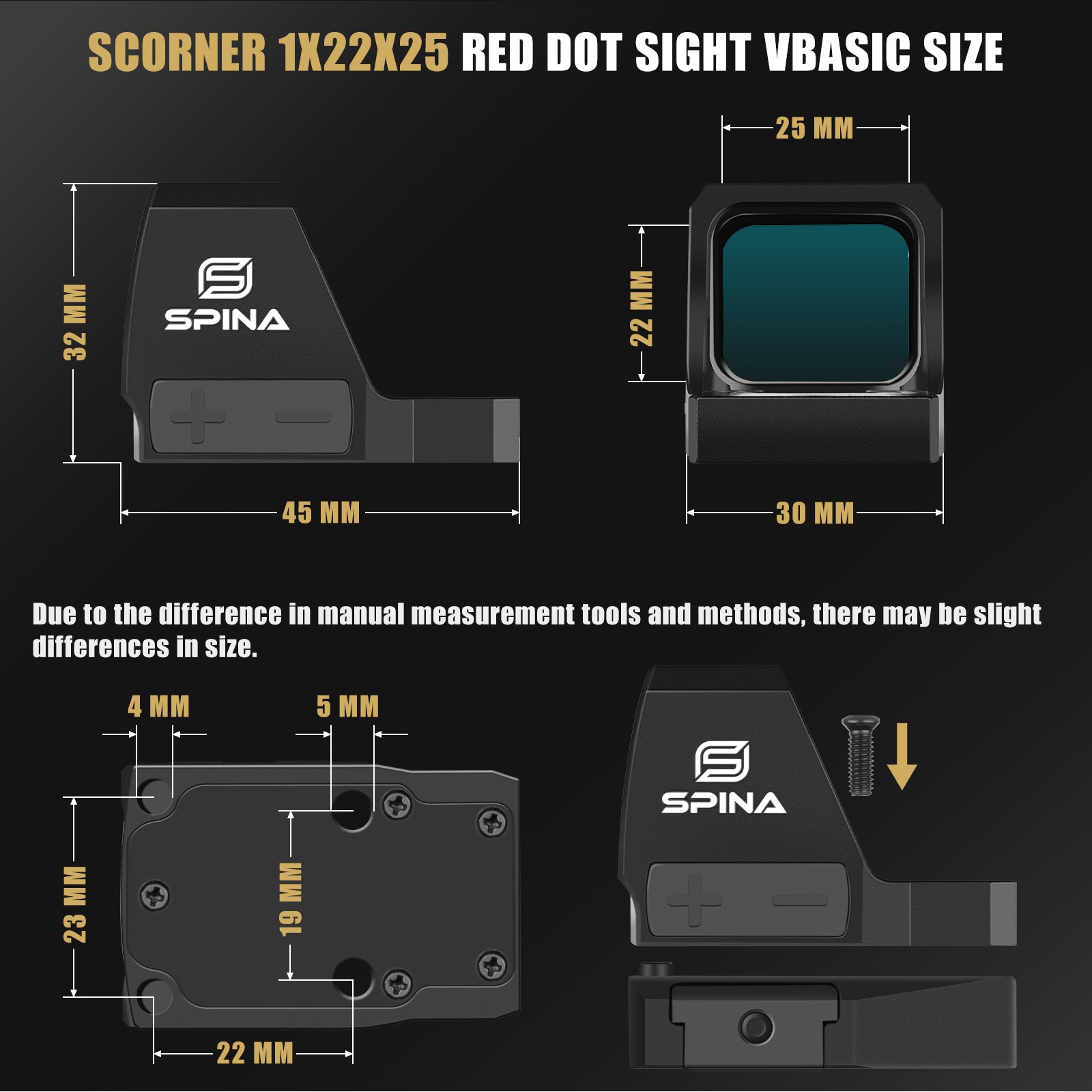 SPINA Scorner 1-22x25 (RD096) Reddot