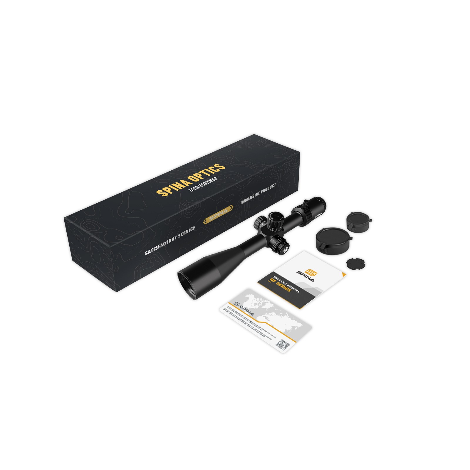 Spina Helllancer 5-20x50 FFP (SCFF-2334) Zero-Stop Rifle Scope