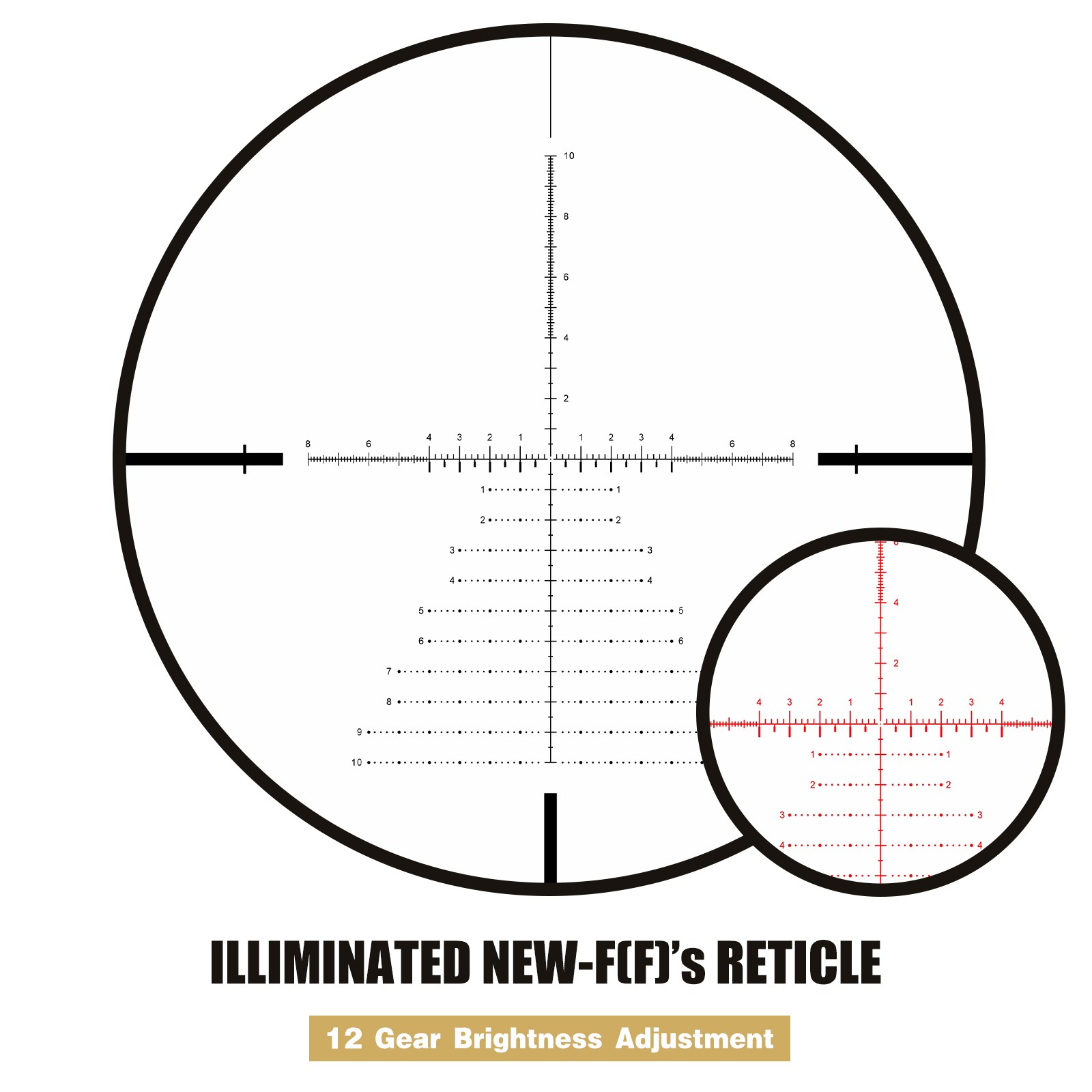 SPINA Novaforce 1-6X24 LVPO (SCFF-2325) Rifle Scope