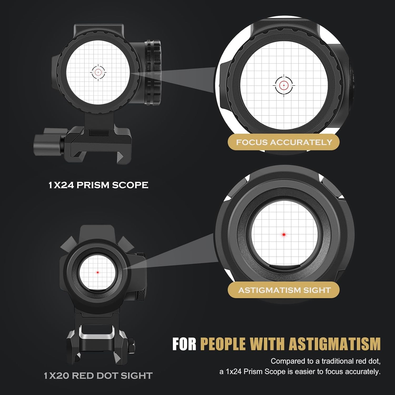 SPINA Prism Solar 1x24 (RD099) Reddot
