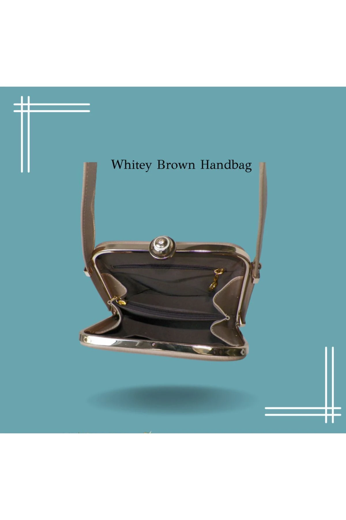Whitey Brown Handbag