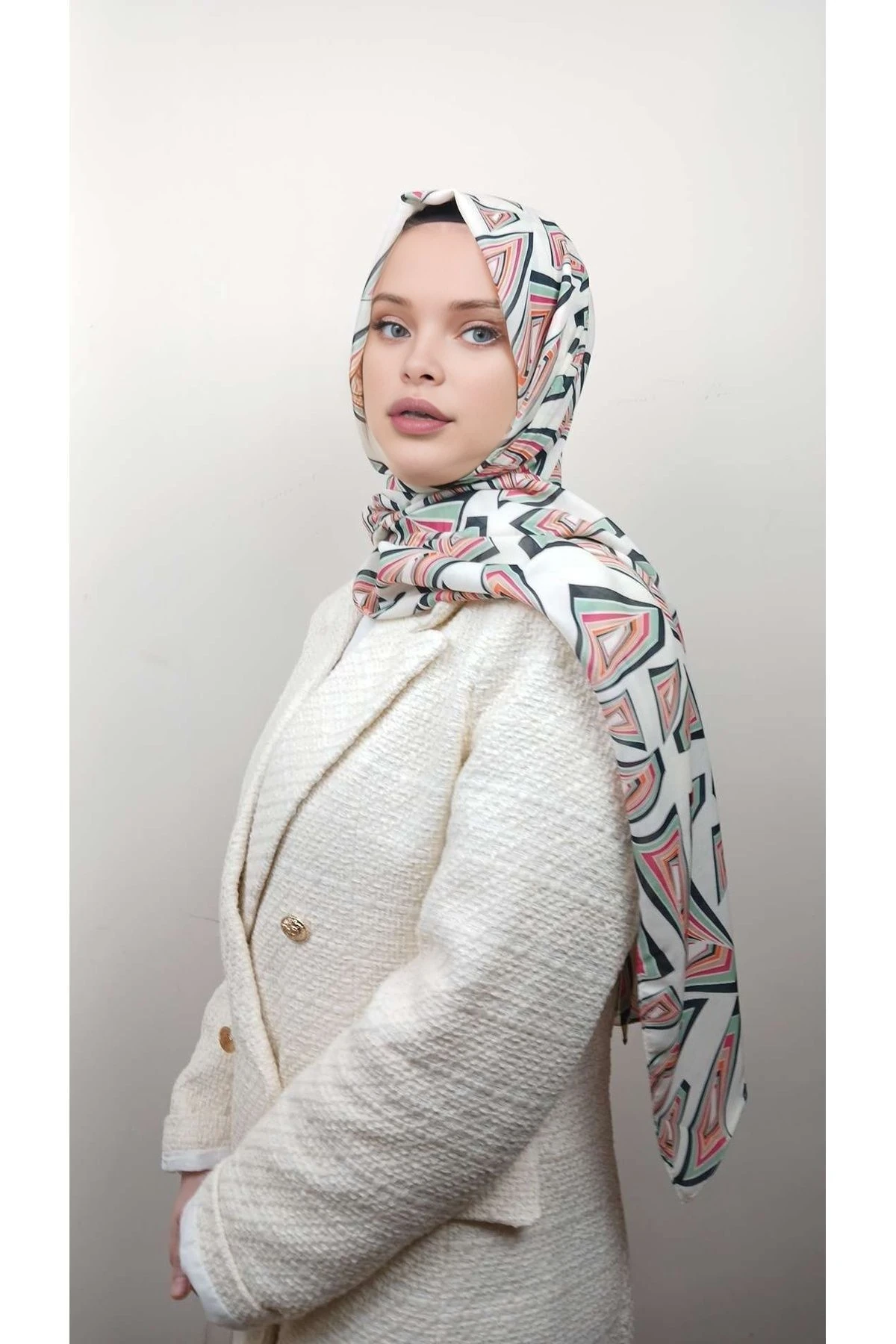 Geometrik Desen Şal