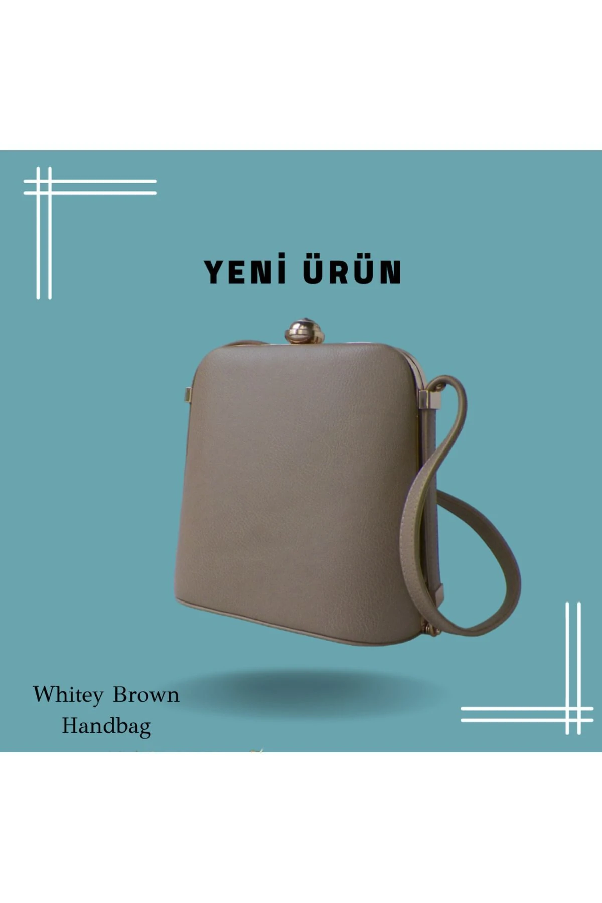 Whitey Brown Handbag