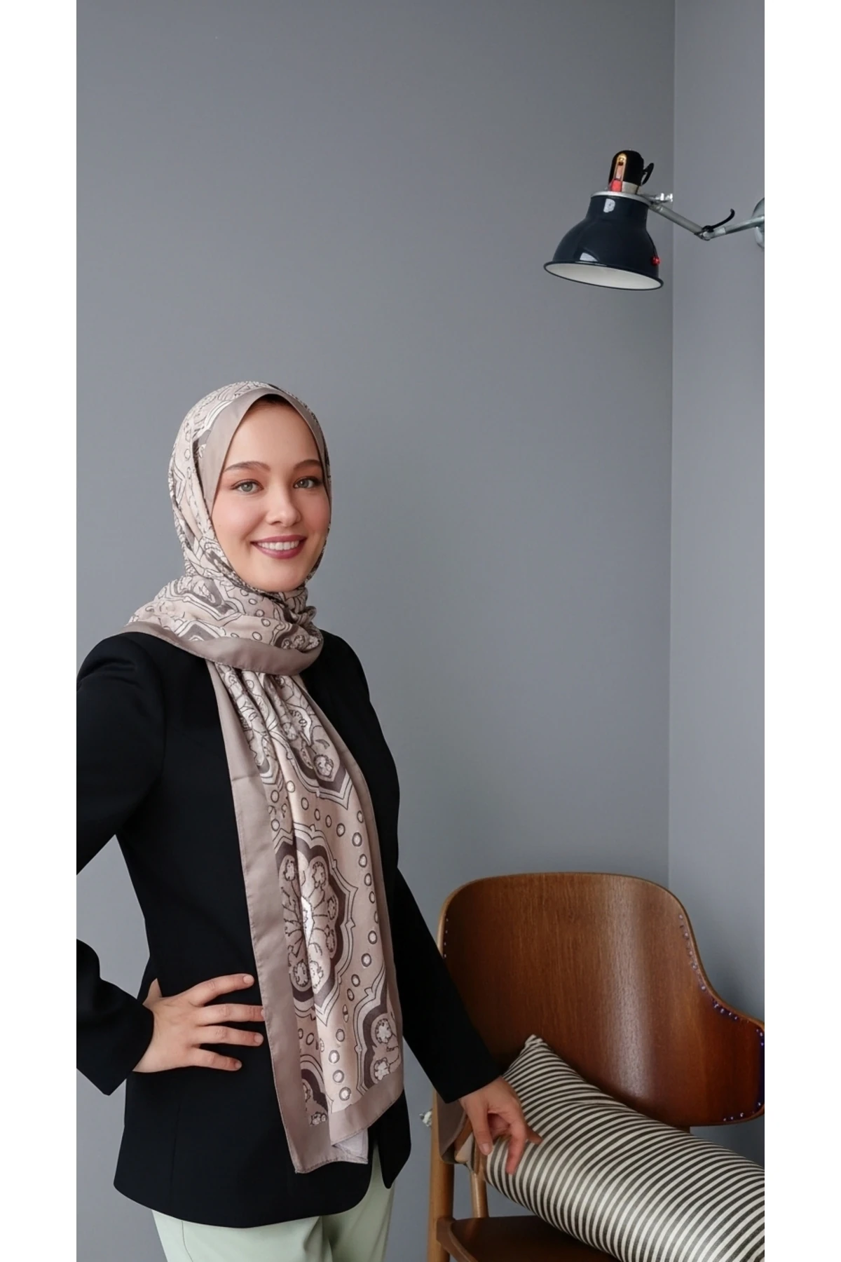 Soft Renkli Hemini Serisi Şal