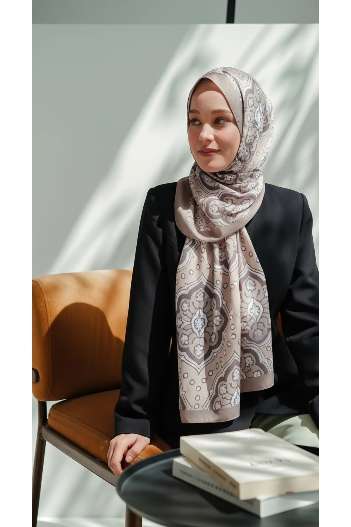 Soft Renkli Hemini Serisi Şal