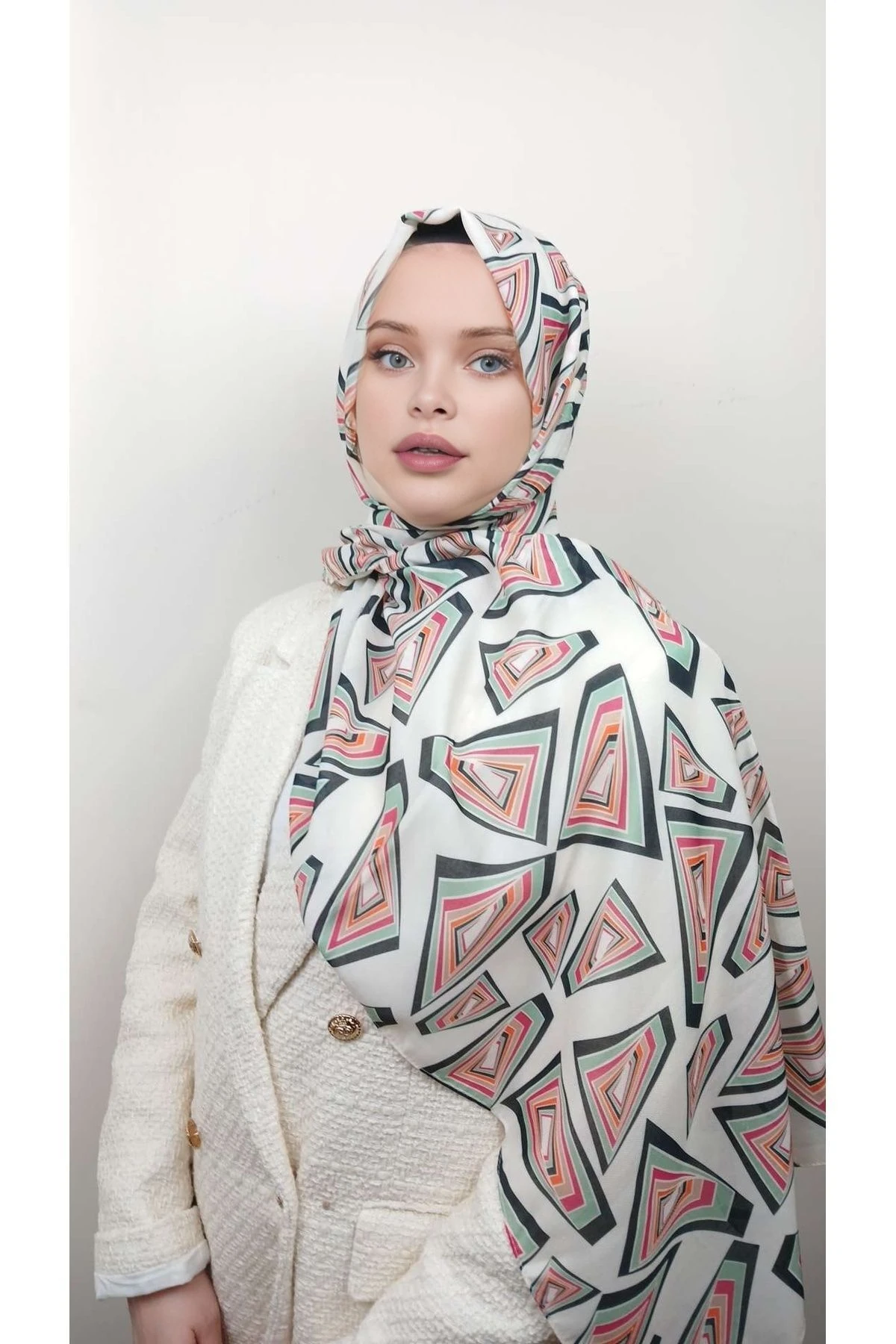 Geometrik Desen Şal